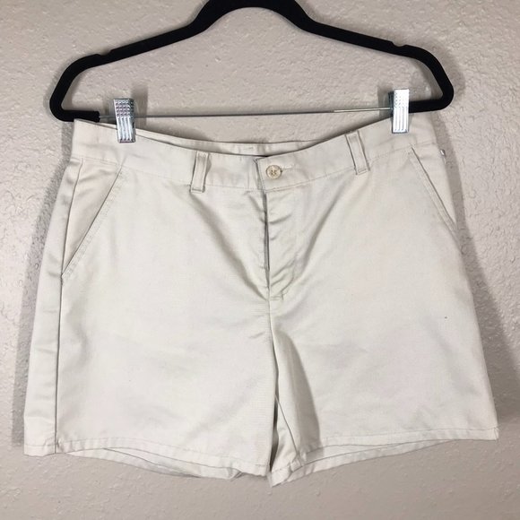 Docker Light Tan Mid-rise Khaki Shorts - Picture 1 of 6